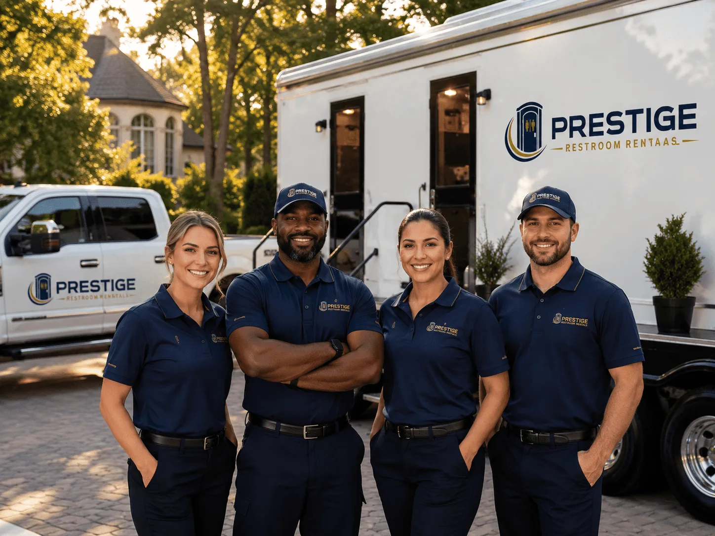 Trusted Luxury Portable Restrooms company in Durand, MI